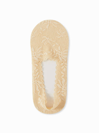 5 PAIRS FLORAL LACE INVISIBLE SOCKS SET