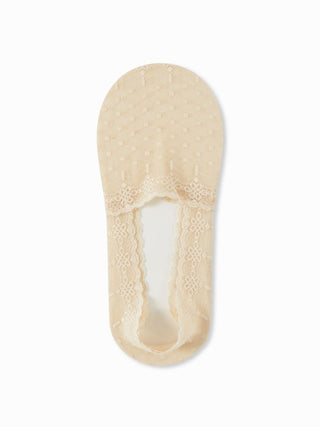 5 PAIRS POLKA DOT LACE INVISIBLE SOCKS SET