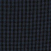Cotton-blend Gingham Scoop Neck Puff Sleeve Ruched Drawstring Blouse