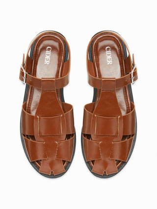ADJUSTABLE STRAP SANDALS