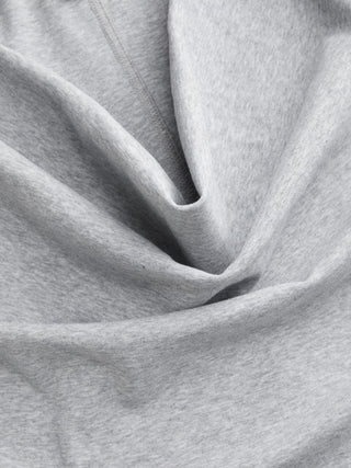 Cotton-blend Cowl Neck Short Sleeve Tee