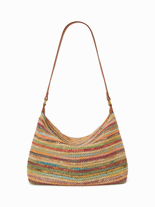 STRIPED SHOULDER BAG