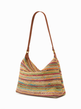 STRIPED SHOULDER BAG