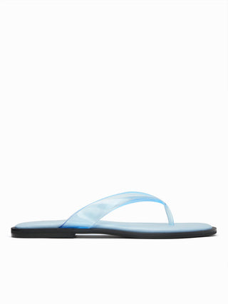 SQUARE TOE FLIP-FLOP SLIPPERS