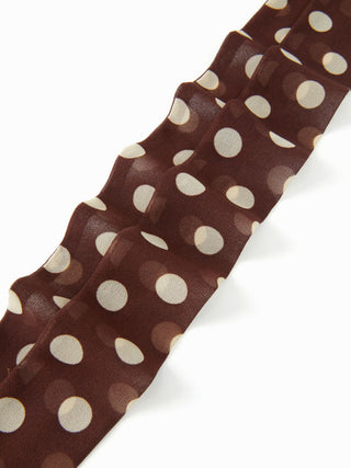 POLKA DOT SCARF
