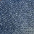 Solid Wave Trim Jean Shorts
