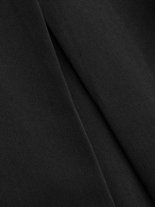 Mid Rise Pleated Straight Leg Trousers