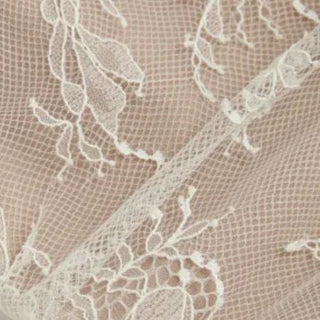 Lace Mandarin Neck Mermaid Midi Dress