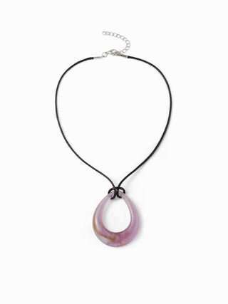 OVAL PENDANT NECKLACE