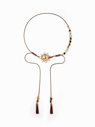 SUN BEADED WAIST CHAIN