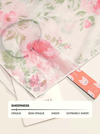 Sweetheart Floral Metal Detail 3 Piece Bikini Set With Ruffle Maxi Skirt