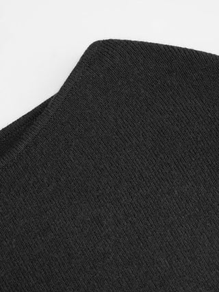 Knit Boat Neck Batwing Sleeve Top With Belt