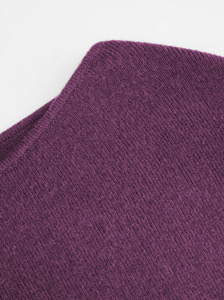 Knit Boat Neck Batwing Sleeve Top With Belt