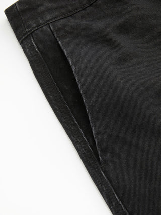 Denim Mid Rise Washed Jogger Jeans