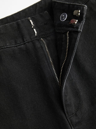 Denim Mid Rise Washed Jogger Jeans
