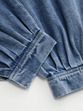 Denim Mid Rise Washed Jogger Jeans