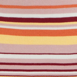 Knit Halter Neck Striped Tank Top & Low Rise Mini Skirt Set