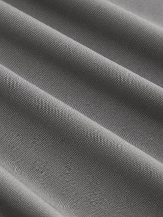 Halter Neckline Ruched Metal Detail Draped Maxi Bardot Dress