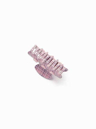 HEART GINGHAM HAIR CLAW
