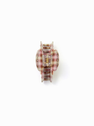 HEART GINGHAM HAIR CLAW