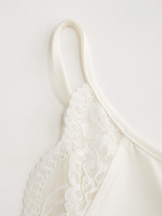 Chiffon Stand Collar Lace Panel Leg-of-mutton Sleeve Blouse