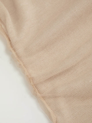 Mesh Scoop Neck Layered Tank Top