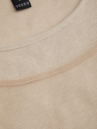 Mesh Scoop Neck Layered Tank Top