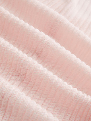 Knit Round Neckline Long Sleeve Cardigan
