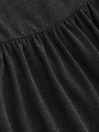 Halter Asymmetrical V-neck Slim Flared Mini Dress