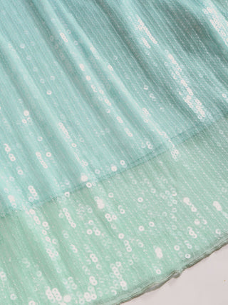 Ombre Sequin Halter Neck Mermaid Maxi Dress