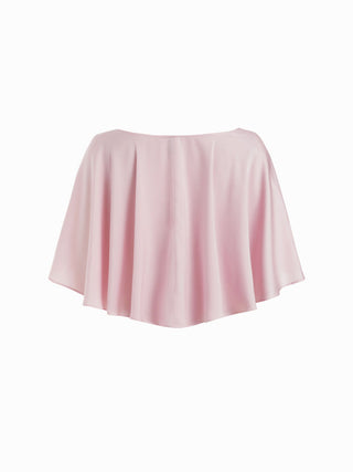 Satin Dolman Sleeve Top & Mid Rise Mermaid Maxi Skirt Set