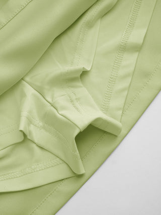 Satin Low Rise A-line Mini Skort