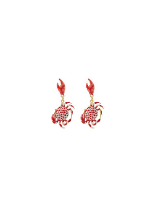 CRAB DROP EARRINGS