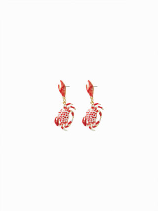 CRAB DROP EARRINGS