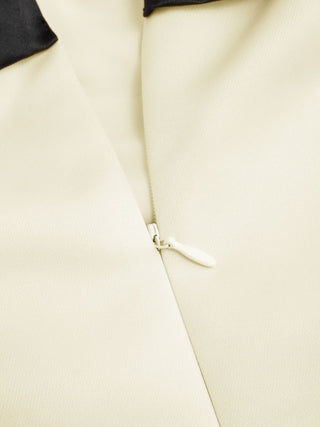 Woven Sculptural Bowknot Flared Bandeau Midi Dress For Date Wedding