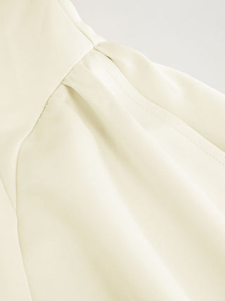 Woven Sculptural Bowknot Flared Bandeau Midi Dress For Date Wedding