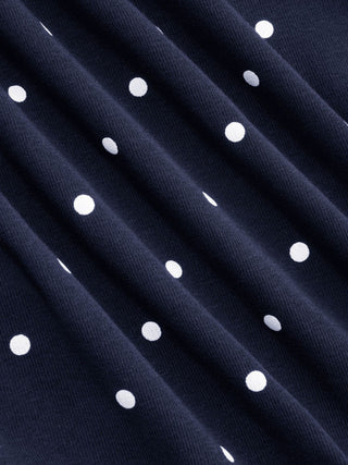 Polka Dot Drawstring Crop Cami Top & Low Rise Drawstring Micro Shorts Set