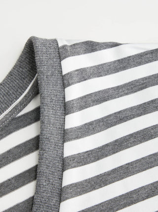 Cotton-blend High Stretch V-neck Short Sleeve Tee