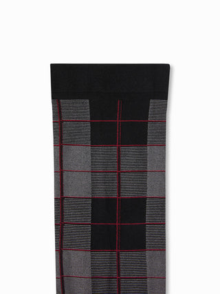 PLAID OVER THE KNEE SOCKS