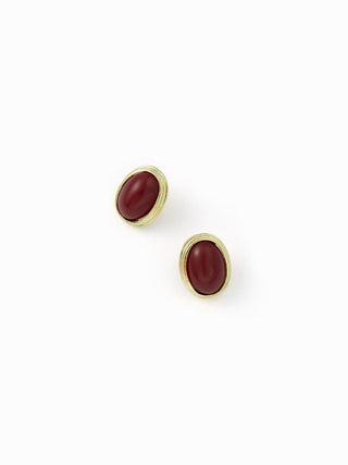 GEMSTONE STUD EARRINGS