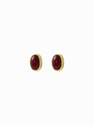 GEMSTONE STUD EARRINGS