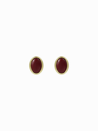 GEMSTONE STUD EARRINGS