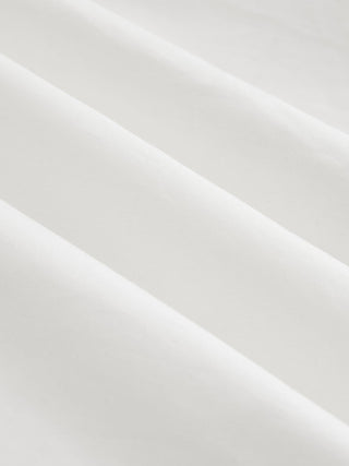 Cotton-blend Boat Neck Broderie Anglaise Lace Up Flared Maxi Dress