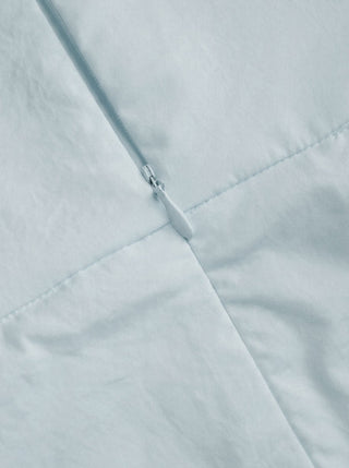 Short Sleeve Draped Pocket Flared Maxi Dress