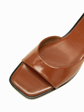 SQUARE TOE SLIPPERS