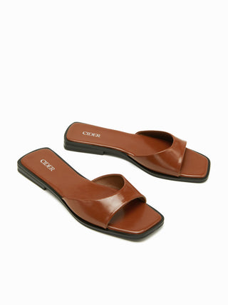 SQUARE TOE SLIPPERS