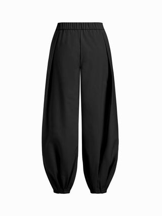 Low Rise Drawstring Balloon Trousers
