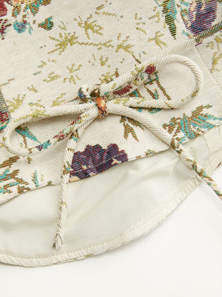 Garden Gambit Floral Jacquard Corset