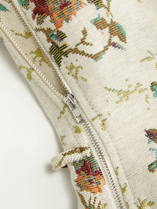 Garden Gambit Floral Jacquard Corset