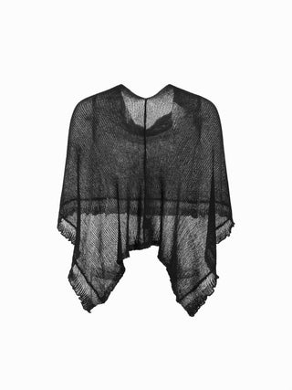CLASSIC KNITTED CAPE